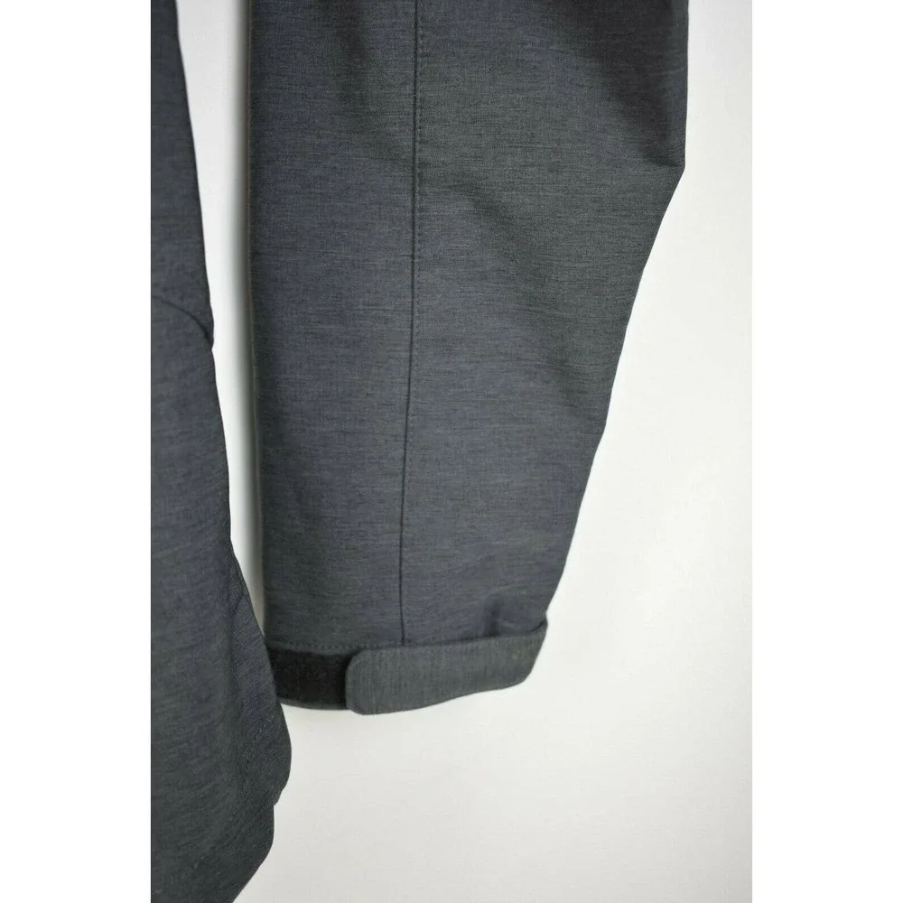 Reebok‎ Mens Gray Jacket Gray Full Zip Coat Front Chest Side Pockets Size Small